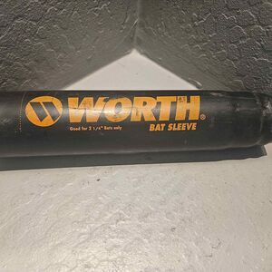 Worth Baseball Bat Sleeve Protector for 2 1/4" Bats